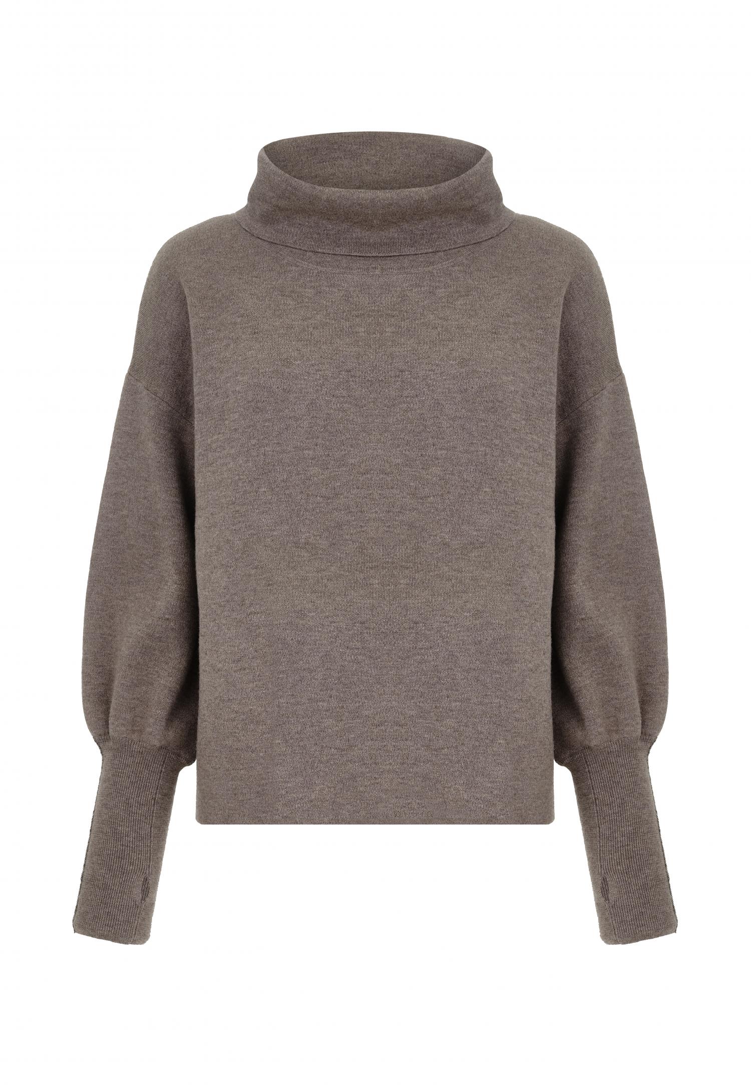 W24-00CH1017 Cowl neck sweater