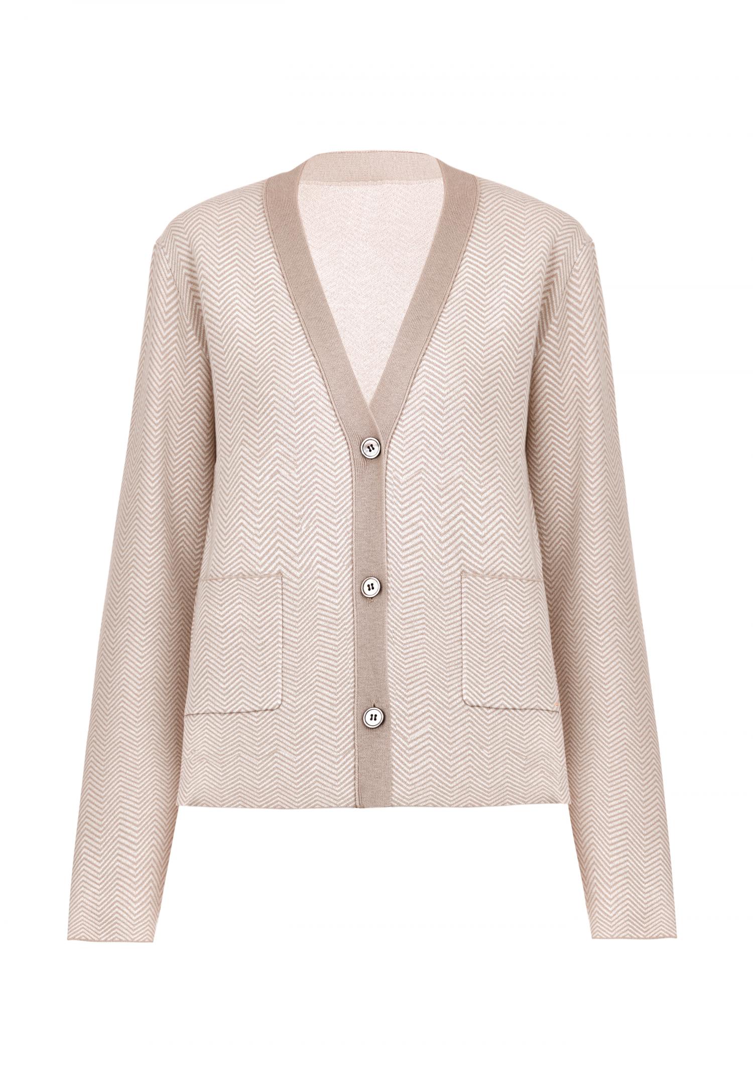 W25-00CH0109 Short buttoned cardigan