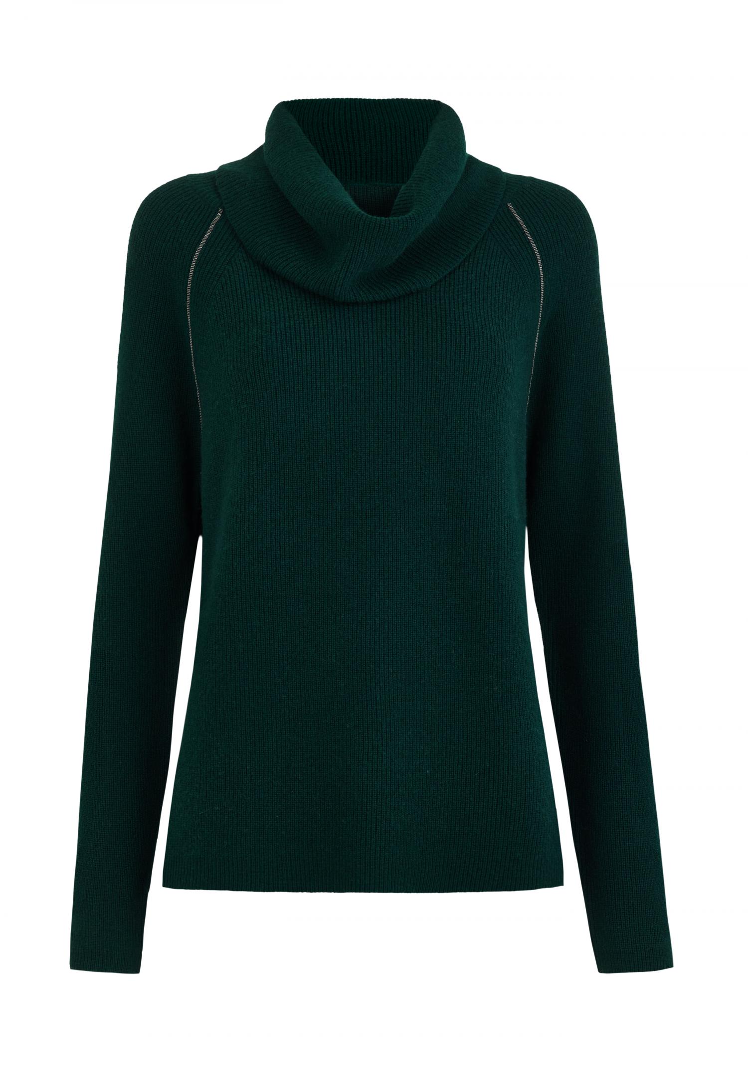 W25-00CH0324 Relaxed collar sweater