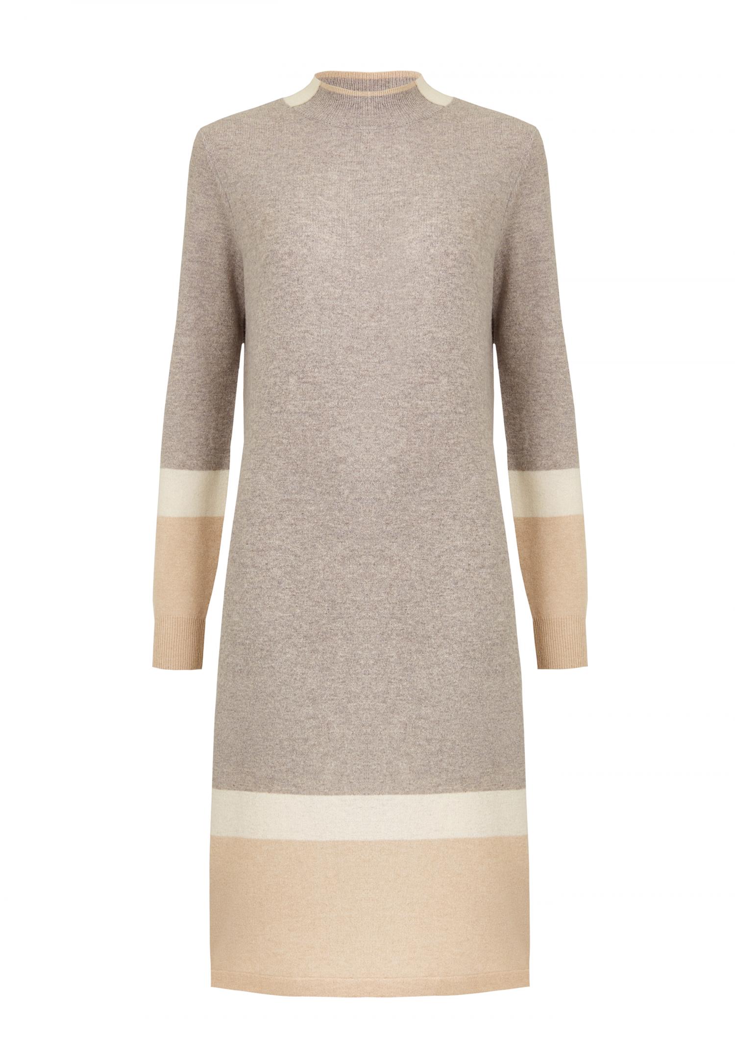 W25-00CH0603 Mock neck sweater-dress