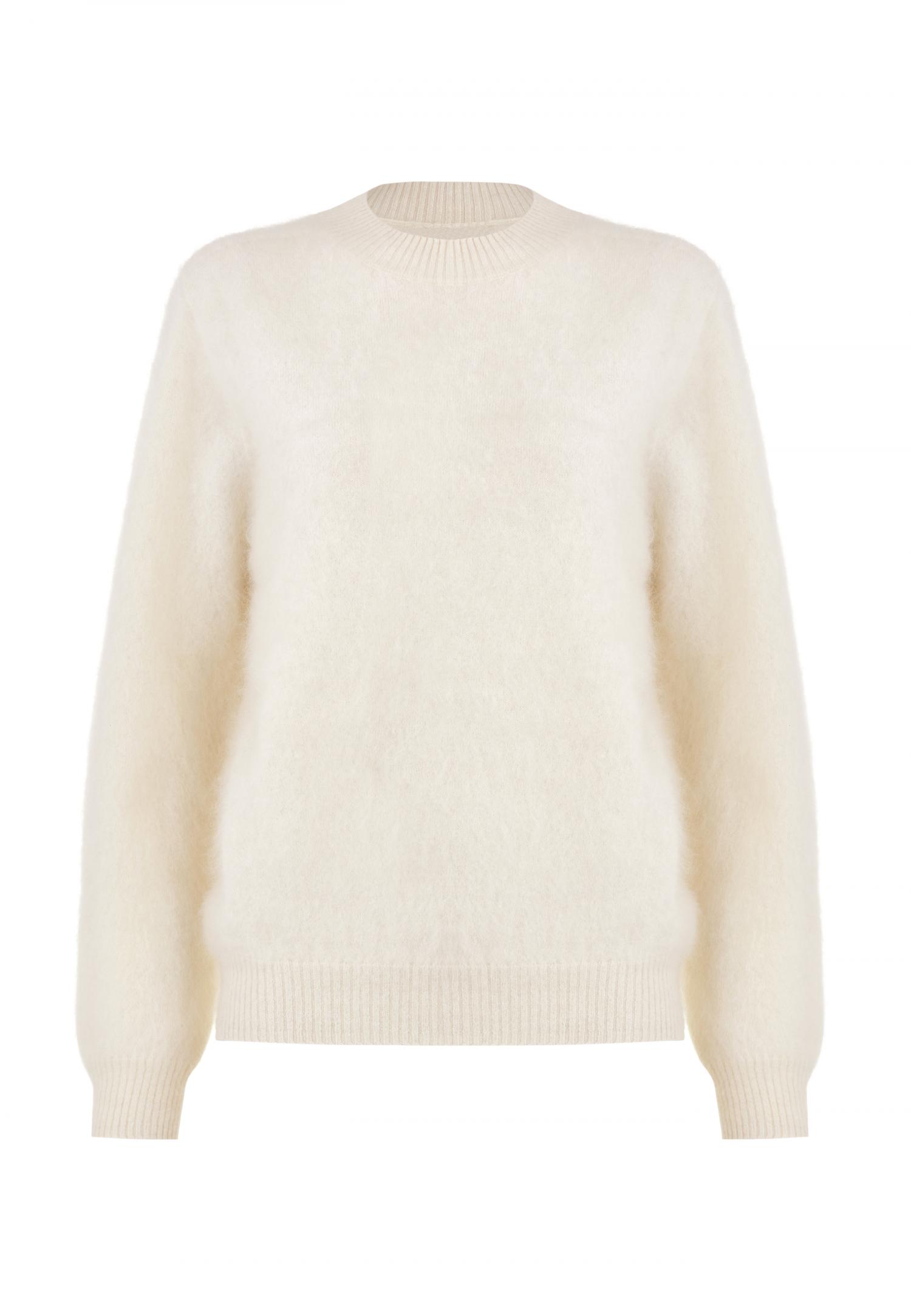 W25-00CH1019 Brushed yarn sweater