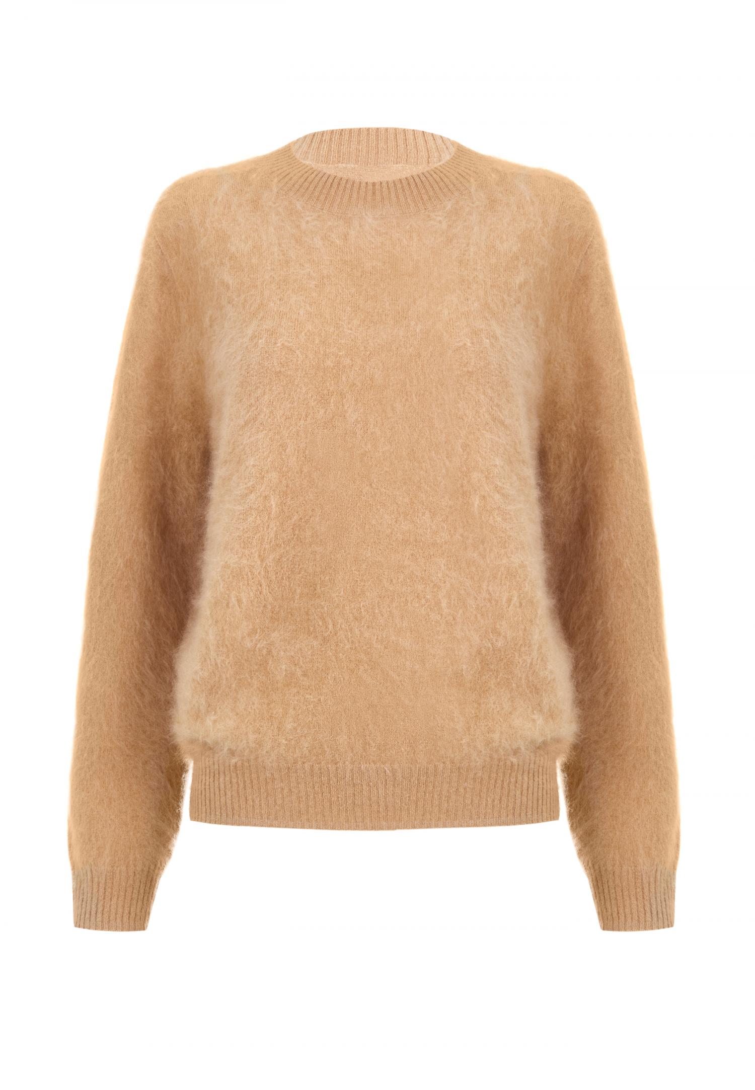 W25-00CH1119 Brushed yarn sweater