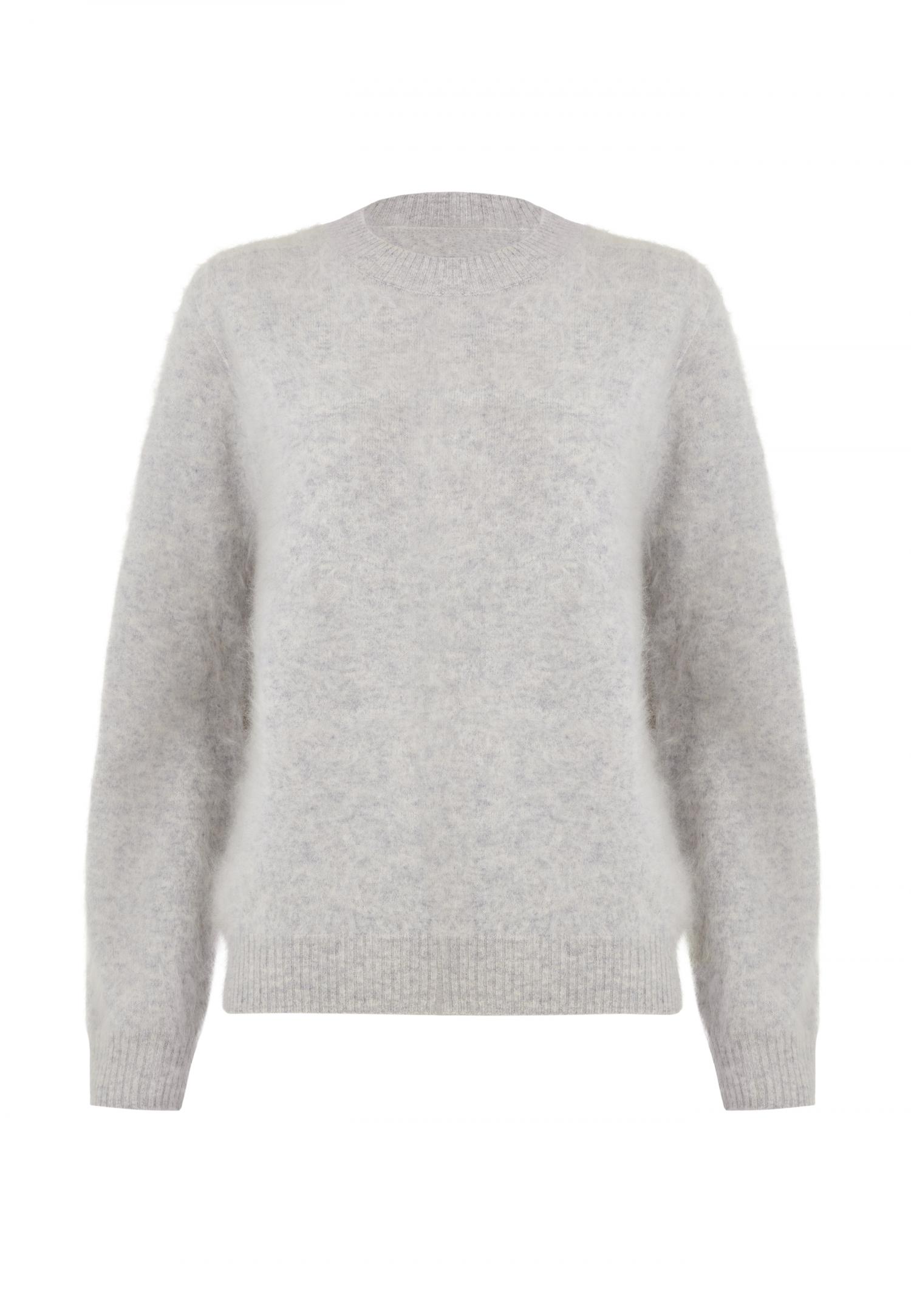 W25-00CH1219 Brushed yarn sweater